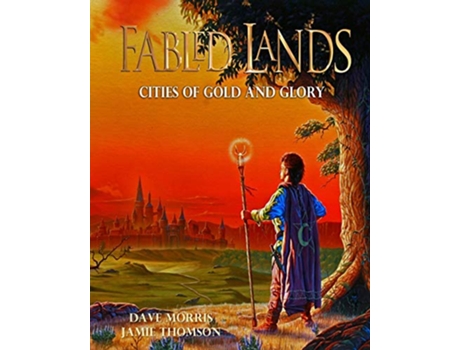 Livro Cities of Gold and Glory Large format edition Fabled Lands de Dave Morris Jamie Thomson (Inglês)
