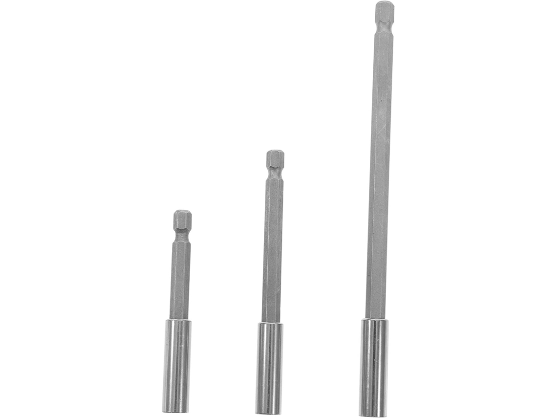 Conjunto De 3 Hastes De Expansão Para Brocas, Aço Carbono |