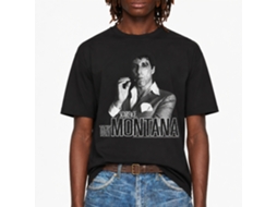 Rockinstone Scarface Movie Tony Black Adult T-shirt Size:s