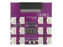 Placa De Divisão De Alimentação Adaptador Módulo De Distribuição Com 12 Conectores Para 7001484