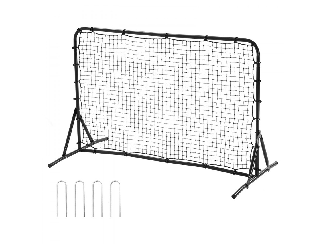 Rebounder de futebol com rede de PE de 45 camadas e estrutura de ferro da Tekmaquinas
