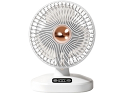 Ventilador De Mesa Pequeno E Silencioso Com 5 Velocidades, Em Formato