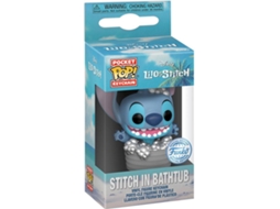 Figura FUNKO Pop Keychain: Disney - Stitch in Bathtub