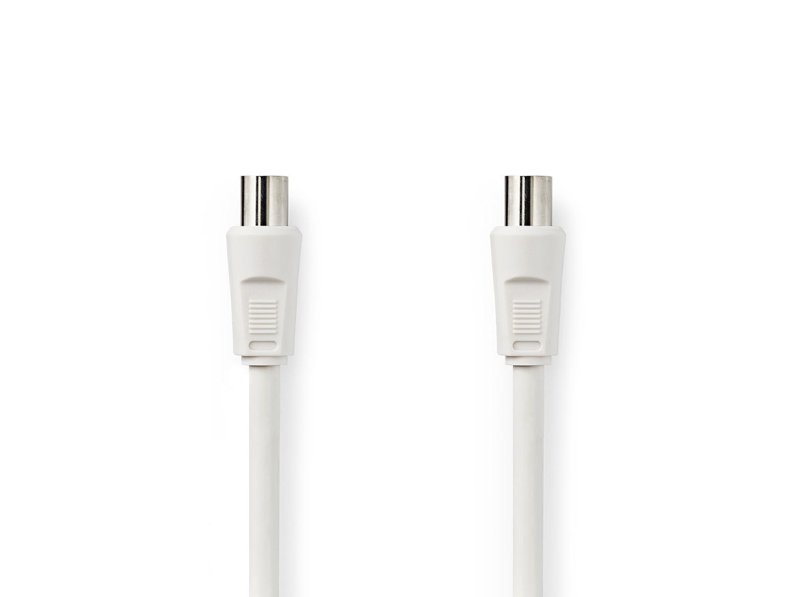 Nedis Csgt40000Wt30 Cabo Coaxial 3 M Iec Branco
