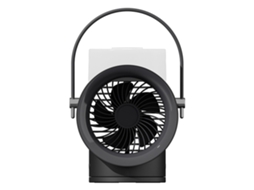 Ventilador Portátil de Mão Usb Recarregável com Nebulizador Aromaterapia Luz Noturna 3 Velocidades | S/MARCA