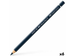 Lápis de Cores FABER-CASTELL Albrecht Dürer	157 Azul Escuro 6 Unidades