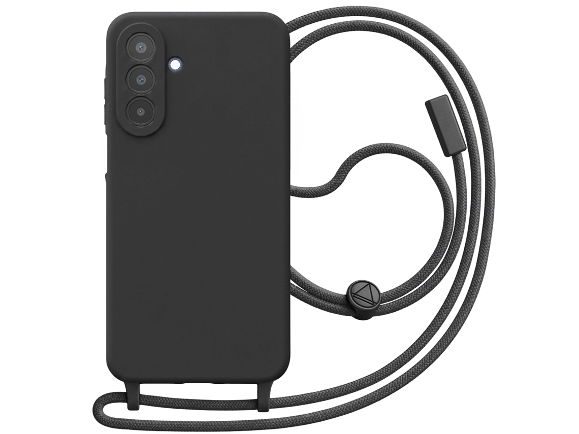 Capa Para Samsung Galaxy A25 5g Em Silicone Com Cordão
