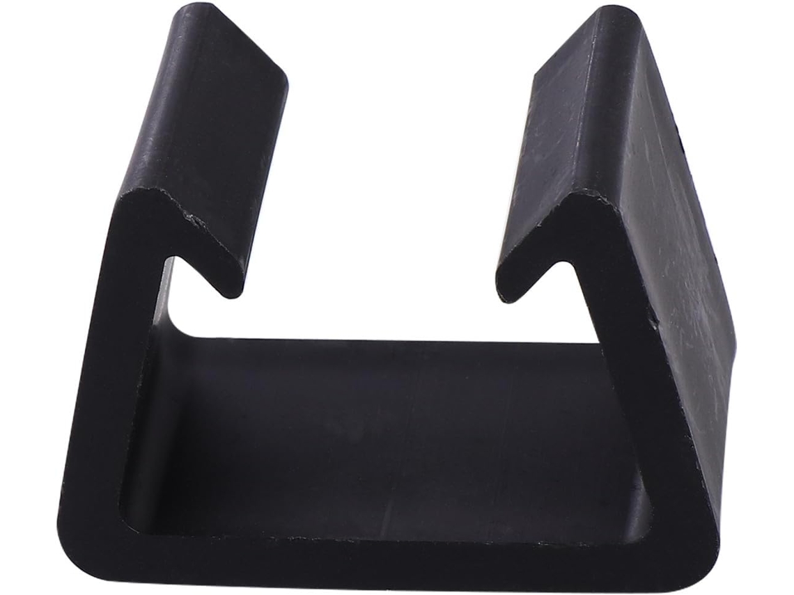 Inoomp Presilhas para Cadeiras de Rattan Preto, Kit de 4 Peças, 4,25cm Fixadores de Móveis para Casa, Escritório e CHABERLU