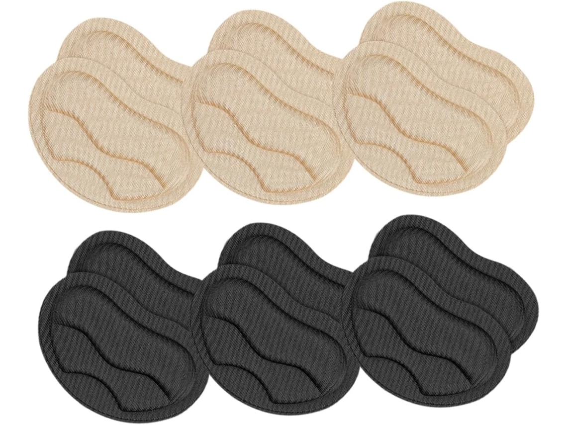 6 Pares De Protetores Calcanhar Em Espuma Viscoelástica E Tecido Elástico, Protetores E Confortáveis Para Calçados
