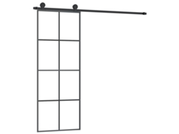 Sliding Door, Sliding Doors Vidaxl Preto Vidro (76 X 205 Cm)