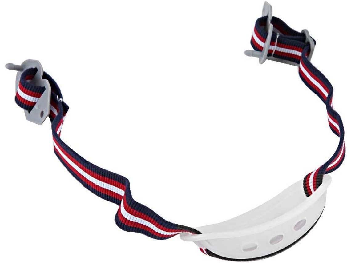 Cachecol Para Capacete Com Tira De Queixo Para Branco