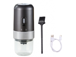 Máquina De Moer Café Elétrica Portátil Recarregável Usb Ajustável