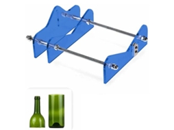 Ferramenta De Corte Para Garrafas De Vidro Profissional, Cortador Para Garrafas De Vinho E Cerveja, Em Acrílico E Metal (azul)