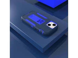 Capa Traseira Híbrida À Prova De Impactos Com Suporte Integrado Para Iphone 13 Mini De 5,4 Polegadas