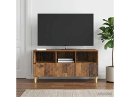 Vidaxl Gabinete Para Tv 102 X 34,5 X 50 Cm Madeira Antiga