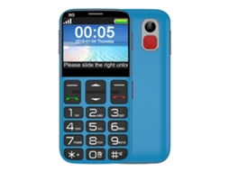 Telefone para Idosos EOOCOO com teclado 4G, longa autonomia, versão em língua estrangeira