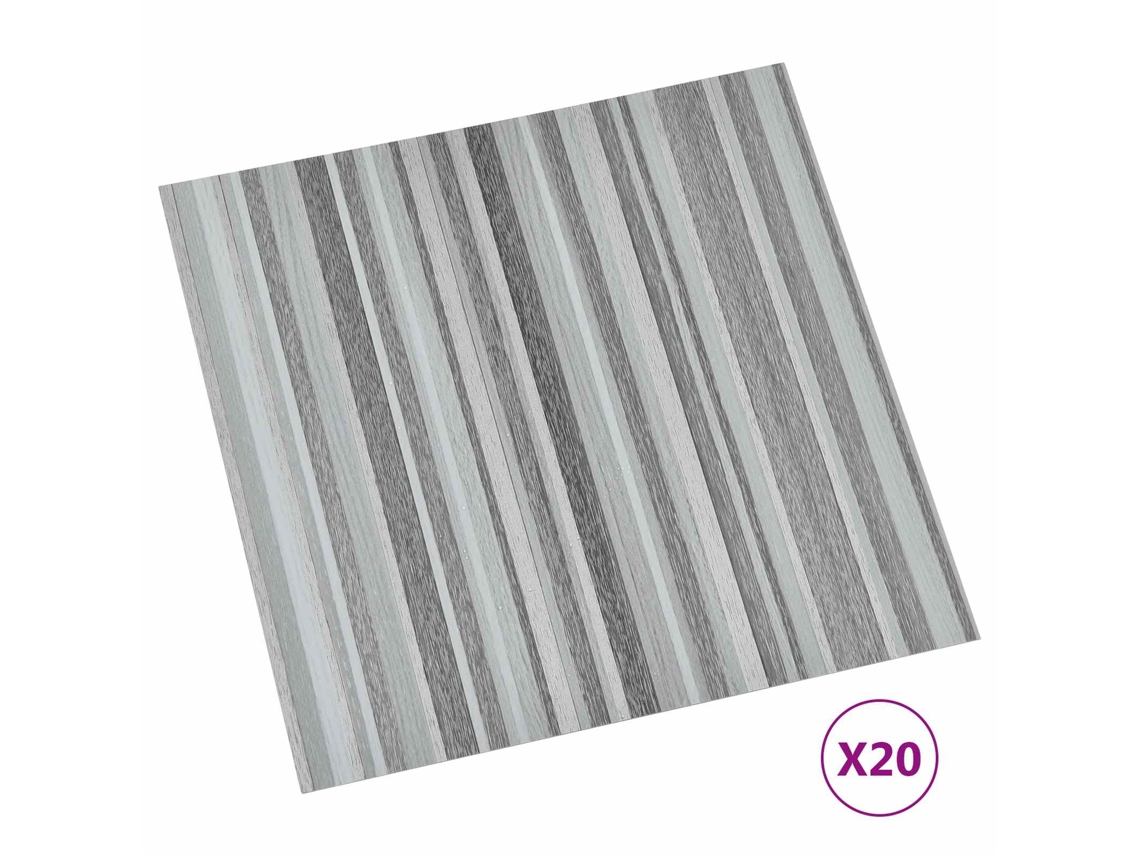 Pranchas de Piso Autoadesivo 30,5 X 30,5 Cm 20 Pcs Pvc MAISON EXCLUSIVE