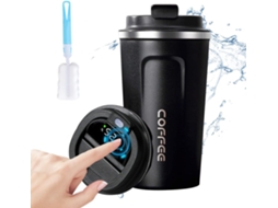 Botella Termo Con Display Longliv 510ml Nuevonuevo Novo (negras)