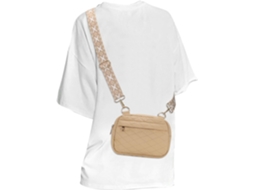 Bolsas Pequenas Crossbody Para Mulheres, Pochete De Cinto Com Alça Ajustável, Bolsa Crossbody Cáqui Acolchoada