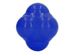 Bola de Reação de Borracha Hexagonal, Azul, para Treinamento | S/MARCA