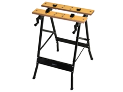 Établi Pliant Établi De Serrage Avec 4 Serre-joints Table De Travail, Charge 100 Kg, 62,5x60,5x78,5cm, Noir