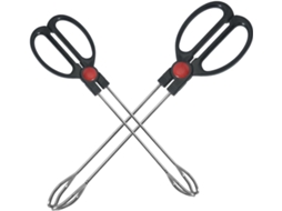 Pinças De Cozinha Supvox Aço Inoxidável 2 Peças, Antiderrapantes, Ideais Para Churrasco, Grelhar E Servir Carnes