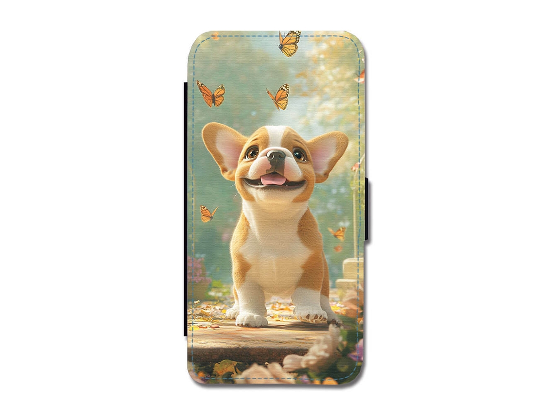 Capa Infantil Fofa De Desenho Animado Com Um Buldogue Francês Para Iphone 17.