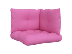 Pallet Cushion, Pallet Cushions Vidaxl Cor-de-rosa Poliéster (n/a)