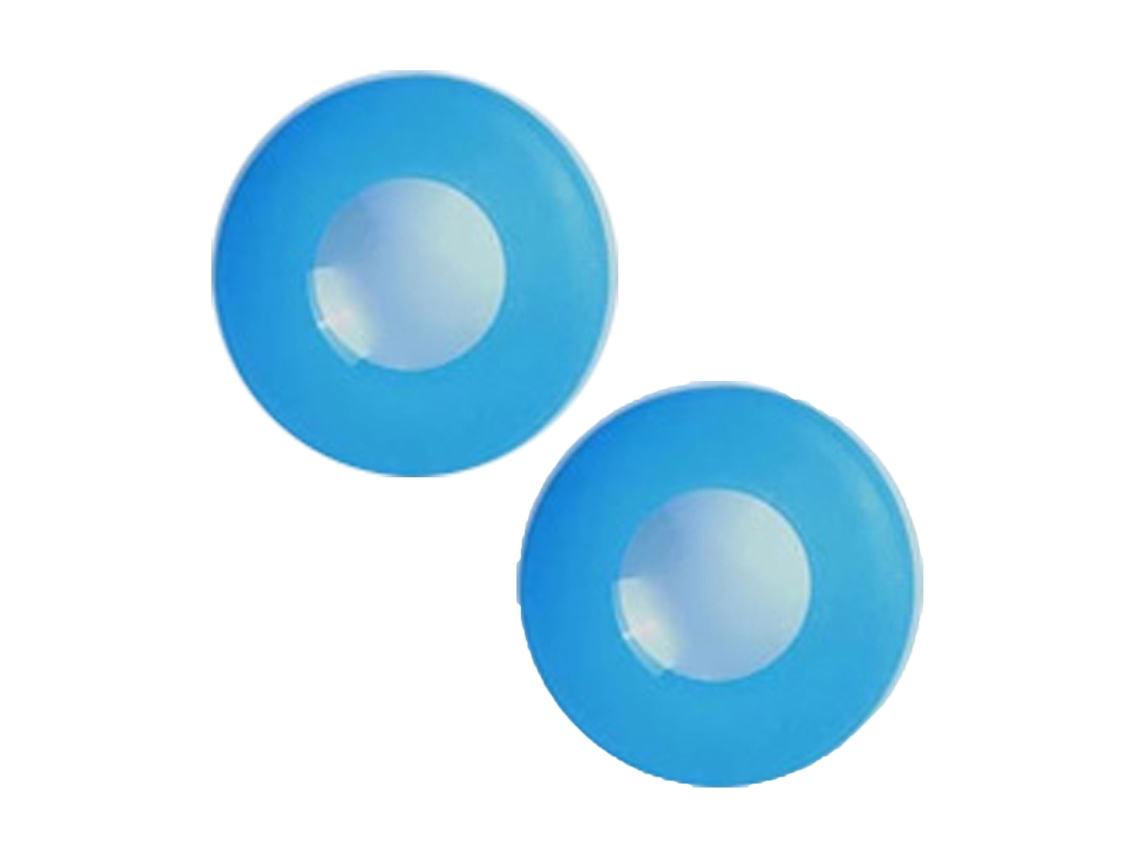 Lentes de contato para Halloween, efeito azul LAXISCREED