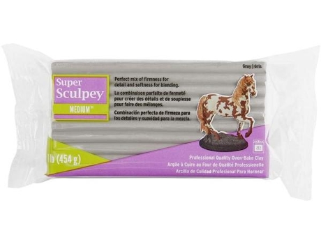 Argila Sculpey Cinzento 454 gRefurbished B
