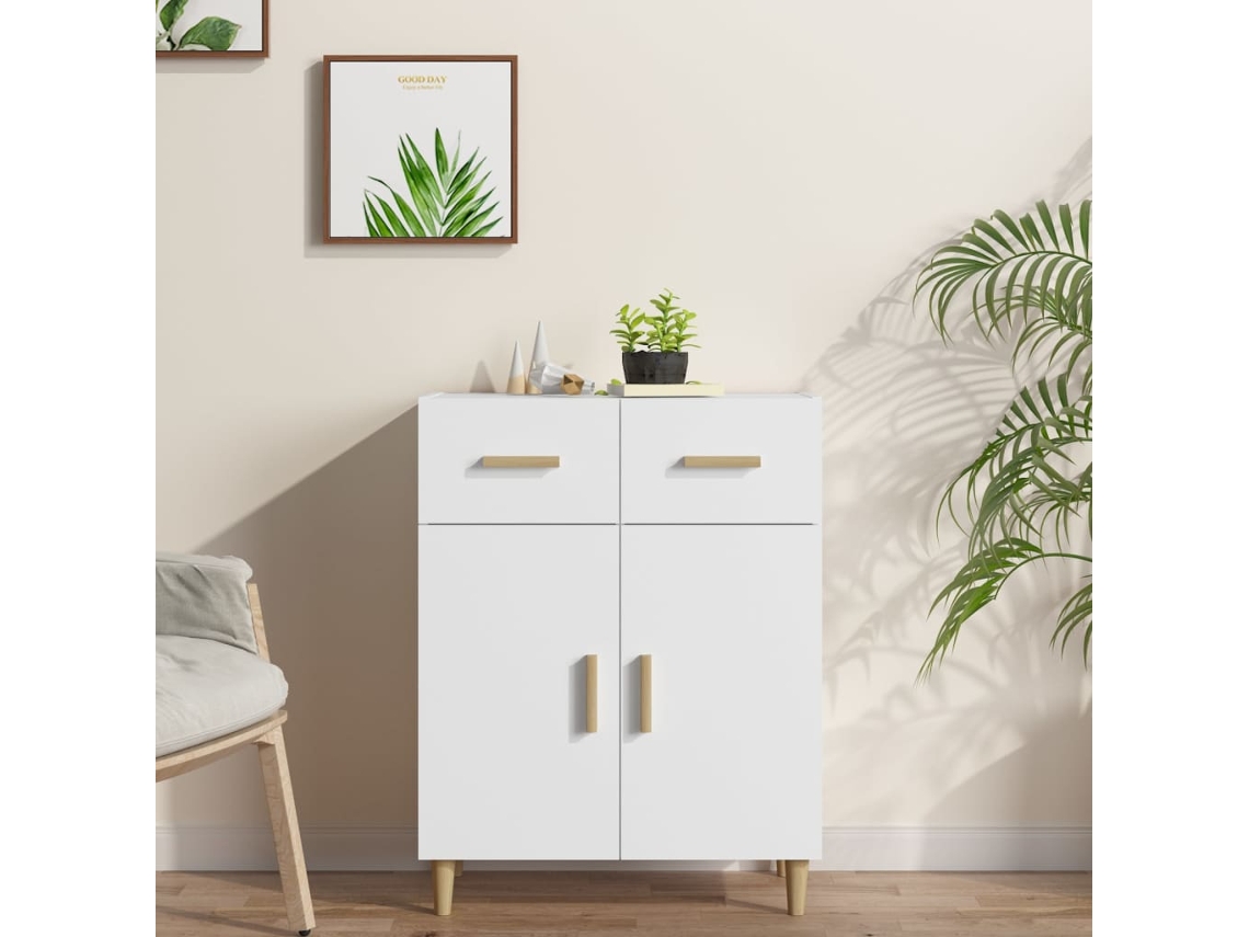 Aparador 69,5x34x89 cm Madera Procesada Blanco