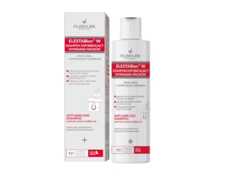 Controle De Queda De Cabelo Flos Lek Elestabion W, Shampoo 200 Ml Floslek