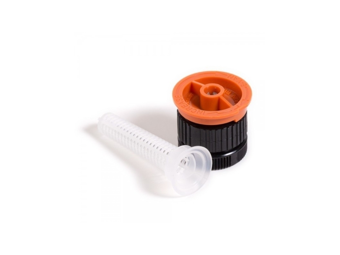 Difusores de bico 6 Van. Alcance 1,80 mts Rain Bird 6 Van Nozzle para difusores de setor ajustáveis. De 0º a 330º dependendo do modelo.