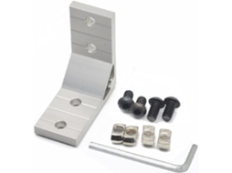 Conjunto De 4 Peças, Suporte De Ângulo Reto 3678, Para Encaixe De 8mm, Conector De Perfil Alumínio Extrudado Série 4040