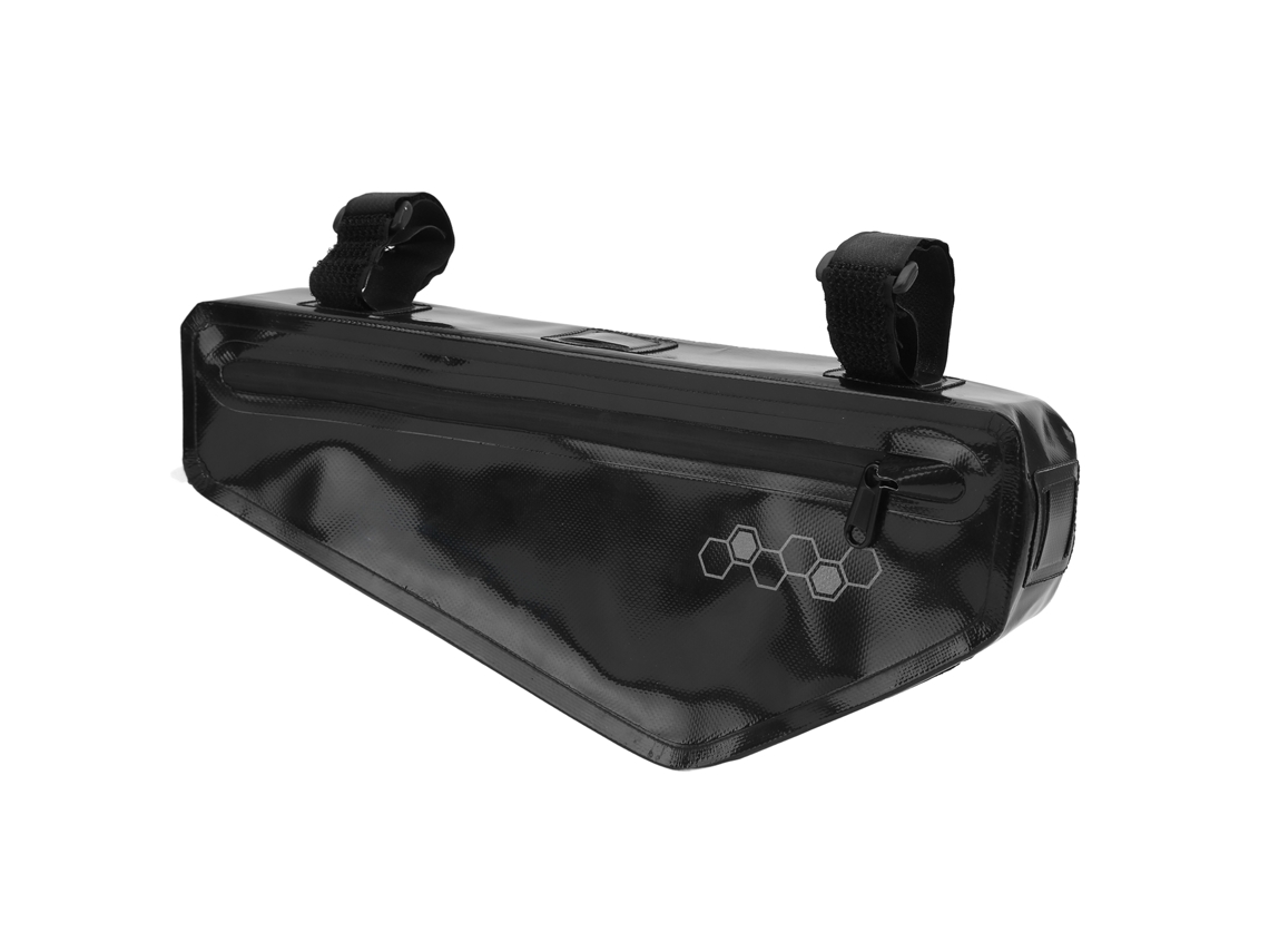 Mochila Triangular Para Bicicleta De Marco Com Grande Capacidade Impermeável Bolsa Para Bicicleta De Montanha Esportes Ao Ar Livre