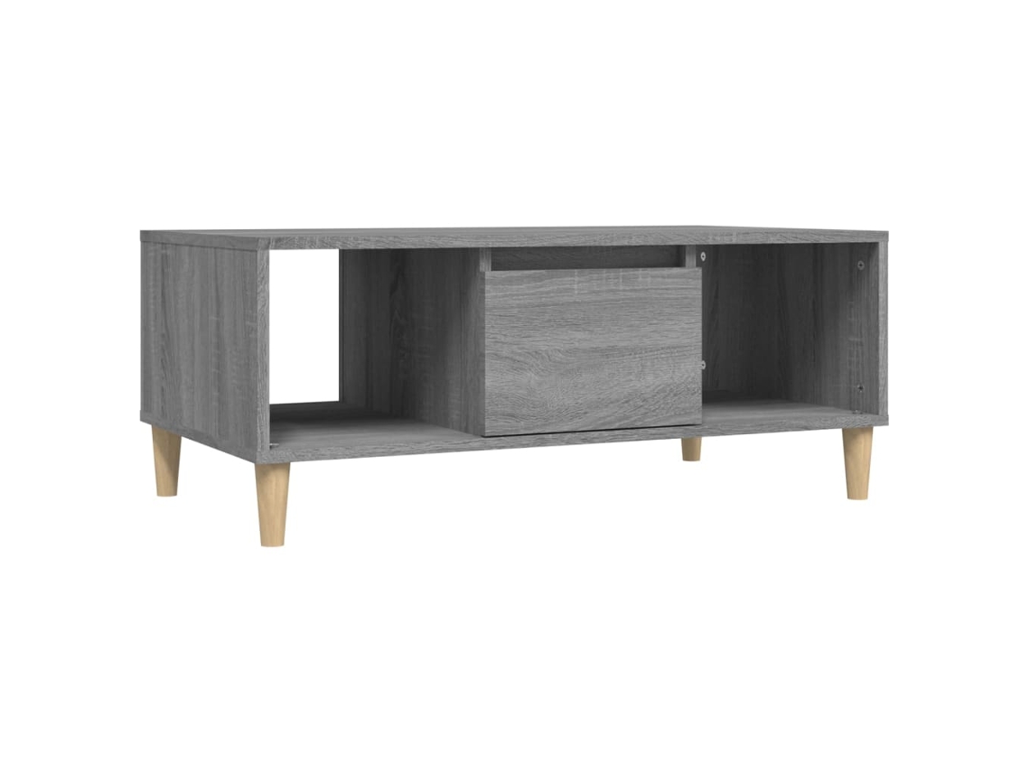 Coffee Table, Coffee Tables Vidaxl Cinzeto Madeira Processada (n/a)