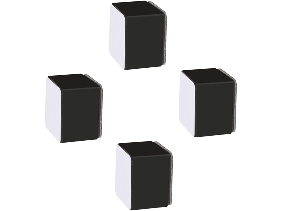 Uonlytech Conjunto De 4-almofadas Elevatórias Para Móveis Anti Ruído E Absorção Impacto Ideal Sofás Camas