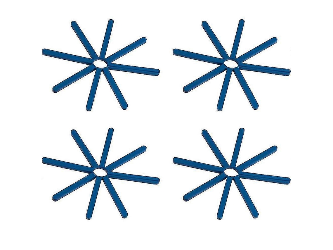 Trivet De Silicone Dobrável, Almofada De Isolamento Térmico, Tripés Para Panelas Quentes E Panelas, Suporte De Pote Aquecedor Nostalgia88