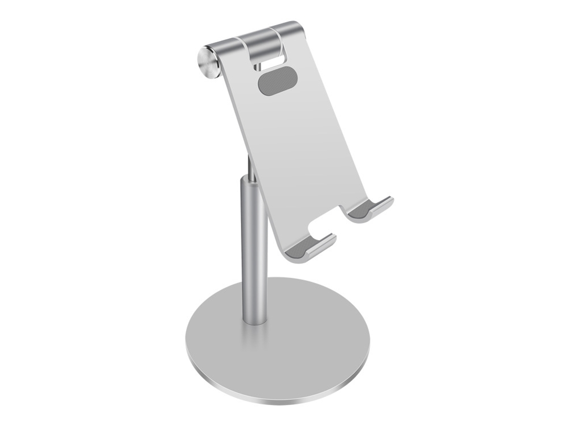 Suporte De Mesa Estável Para Celular Em Liga De Alumínio, Com Ajuste De Altura.