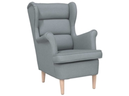 Armchair, Armchairs Vidaxl Cinzeto Tecido