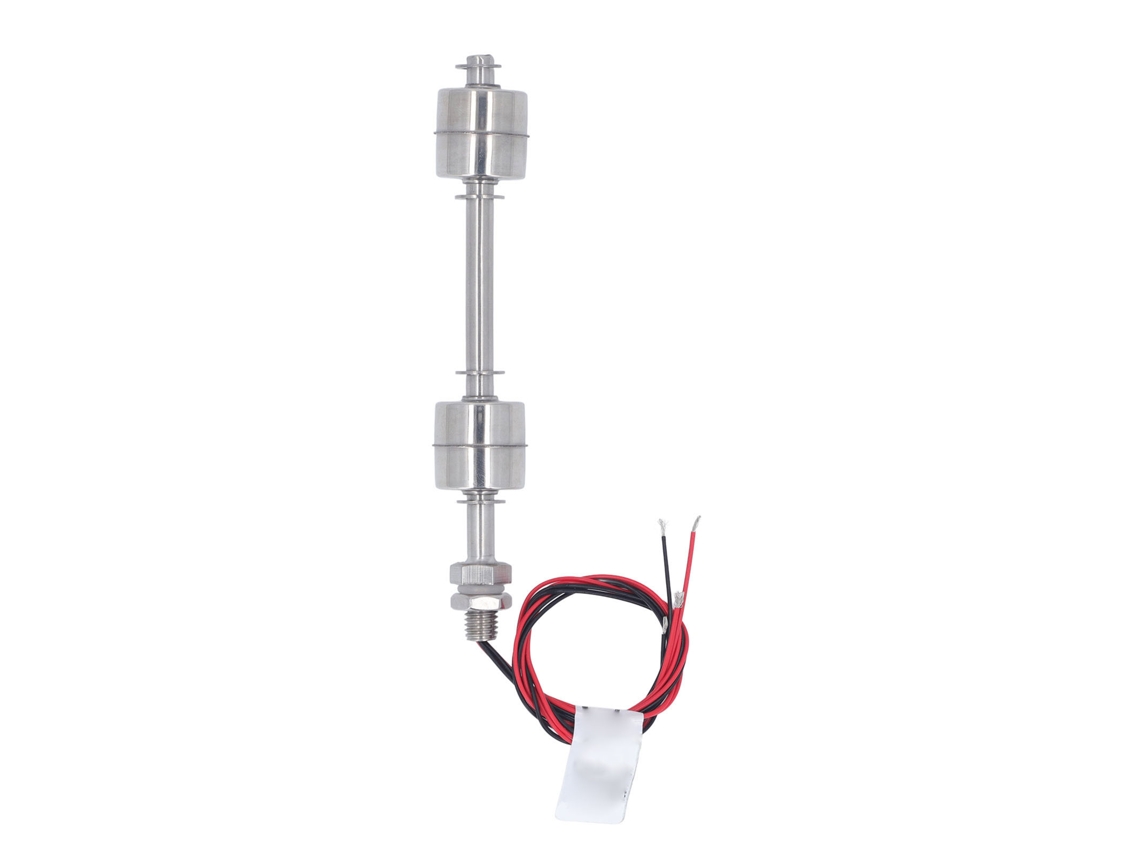 Sensor de Nível de Água com flutuador de aço inoxidável 150mm, dupla bola Dc0 220v
