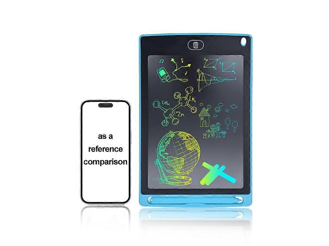 Bloco de notas LCD Yatoy Slowmoose de 8,5 polegadas com linhas coloridas