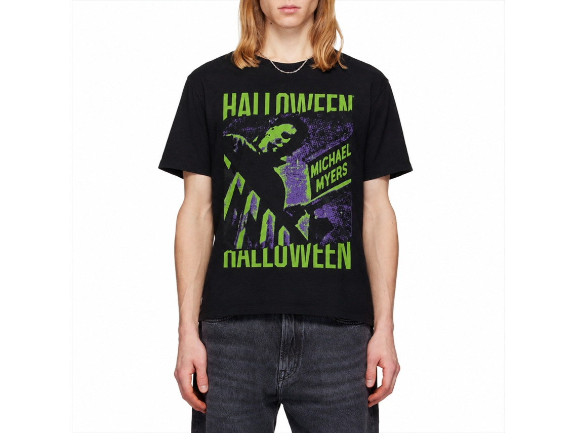 Rockinstone Halloween Movie Mm 2c Black Adult T-shirt Size:m