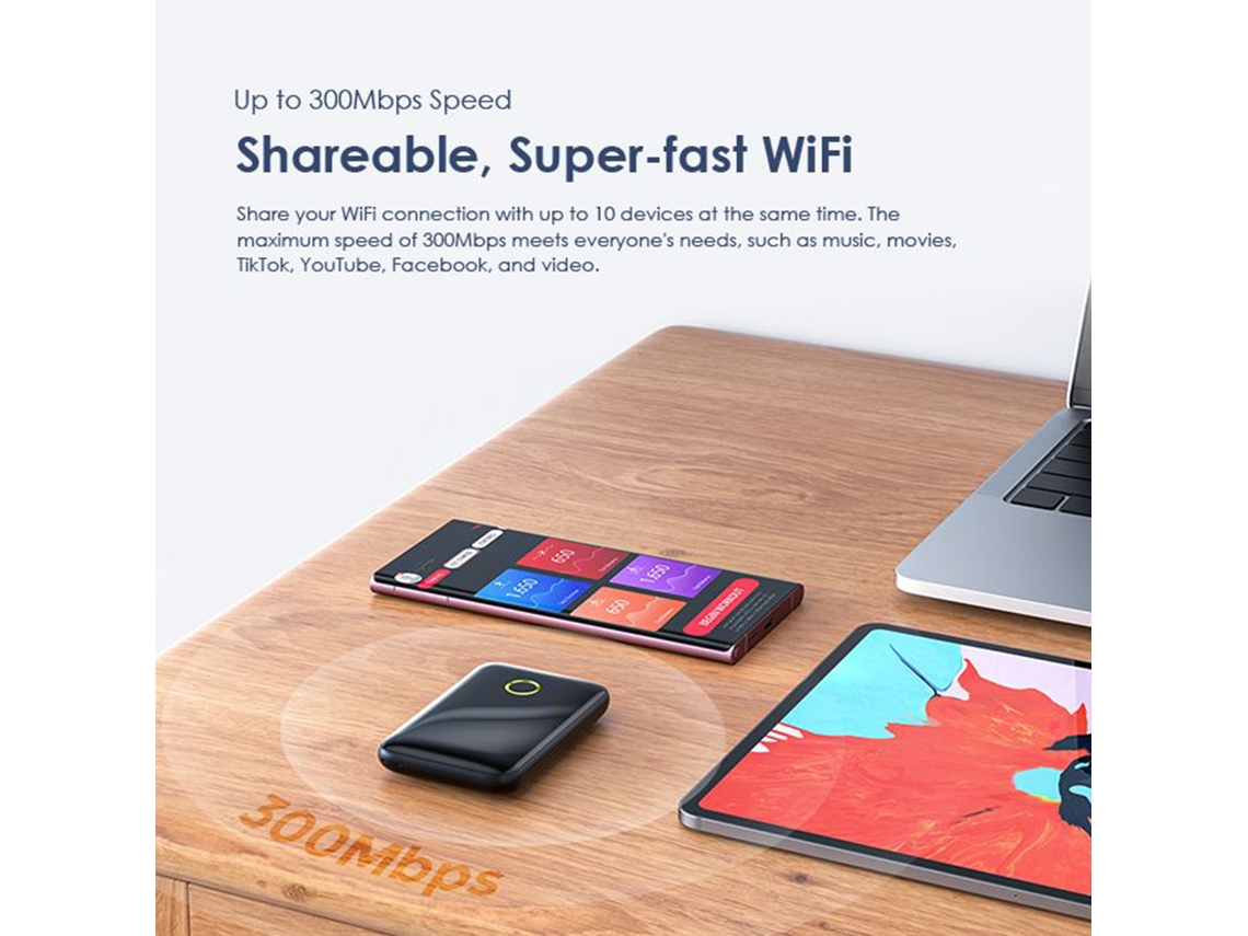 Yncm-oraimo Om100 4g Sharable Wifi Mobile Hotspot