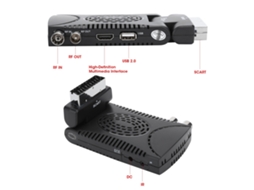 Receptor De Tv Conversor De Sinal Hd Com Interface Hdmi