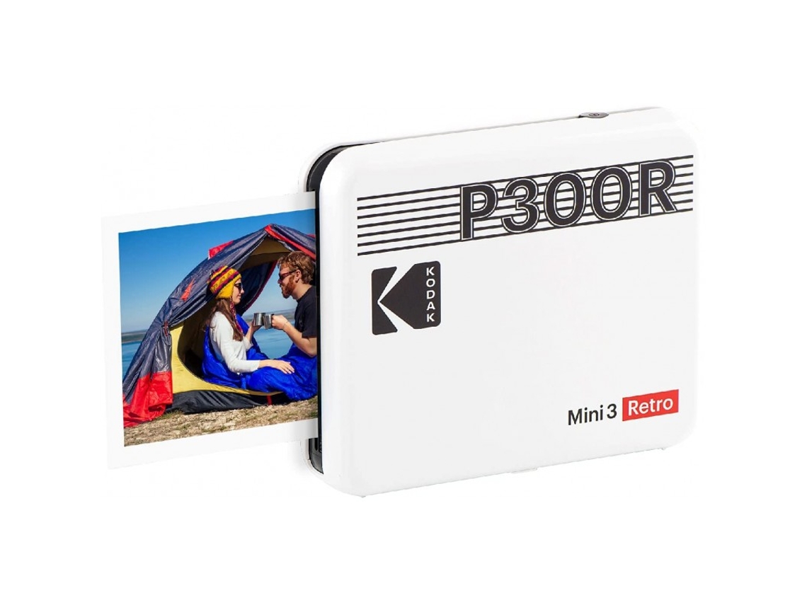Impressora KODAK Mini 3 Square Retro Blanco P300R