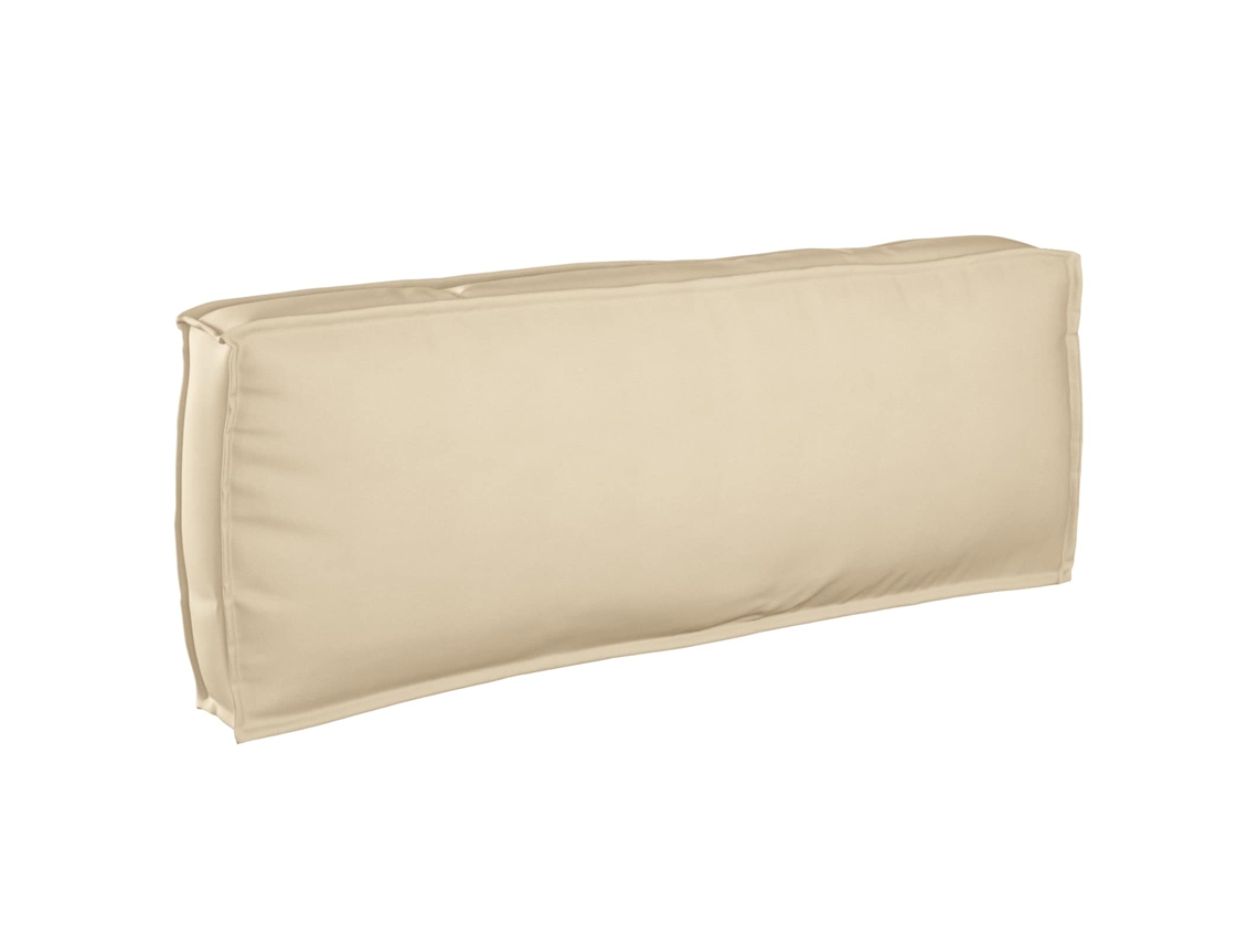 Vidaxl Almofada Tecido Oxford Bege 120 X 40 X 12 Cm