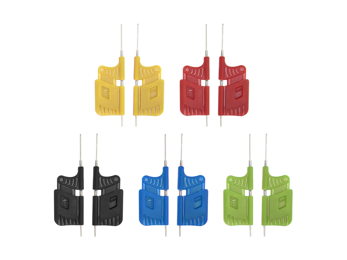 10pcs Clips De Teste Pequenos Componente Eletrônico