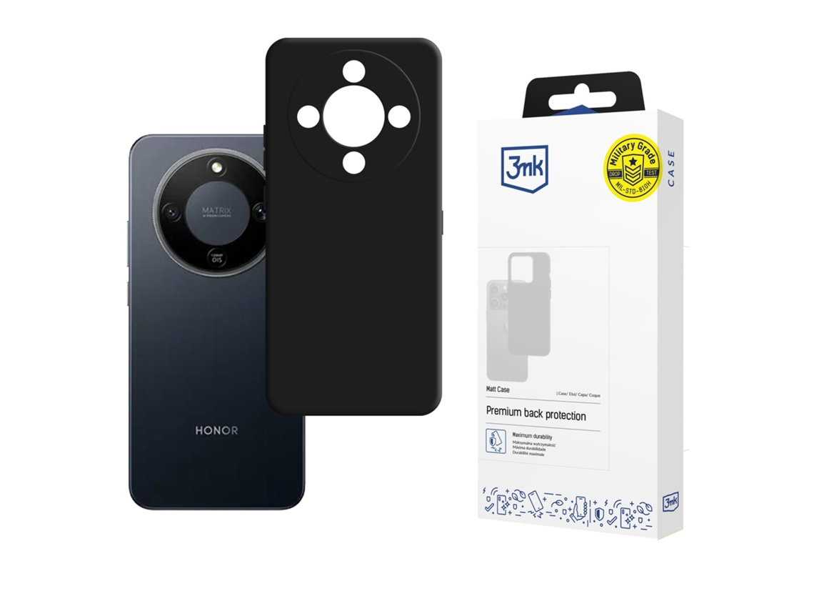 Capa Fosca 3mk Para Honor Magic 8 Lite Proteção Para O Celular Com Acabamento Fosco.
