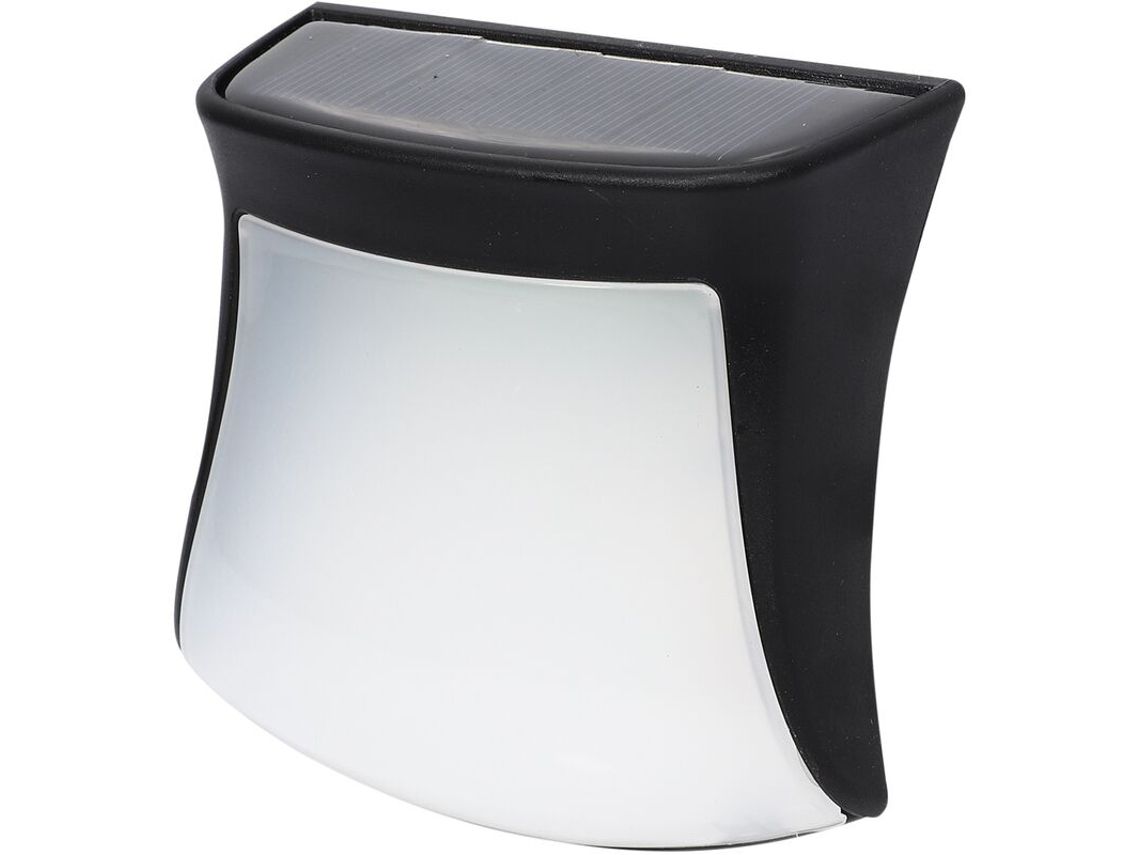 LUMINÁRIA SOLAR DE PAREDE em formato de coração com 3 LEDs, 10 lúmens, branco quente, IP55 à prova d'água para jardim AQUAFORGE